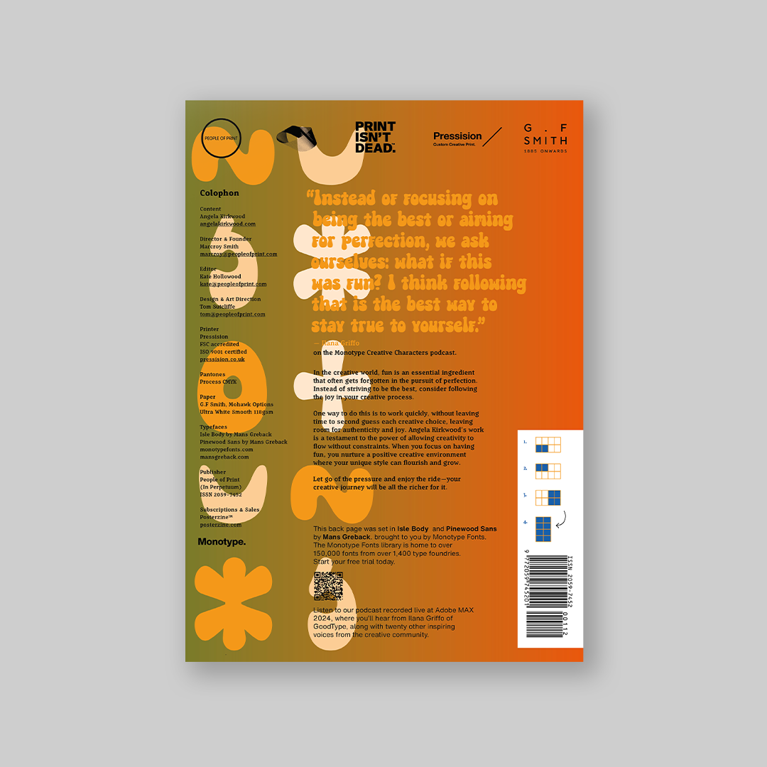 Posterzine® Issue 112 | Angela Kirkwood