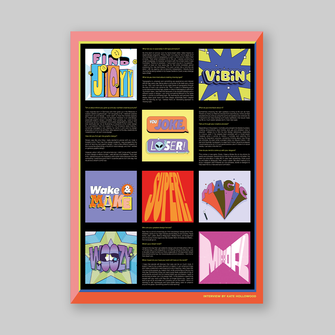 Posterzine® Issue 90 | Mat Voyce