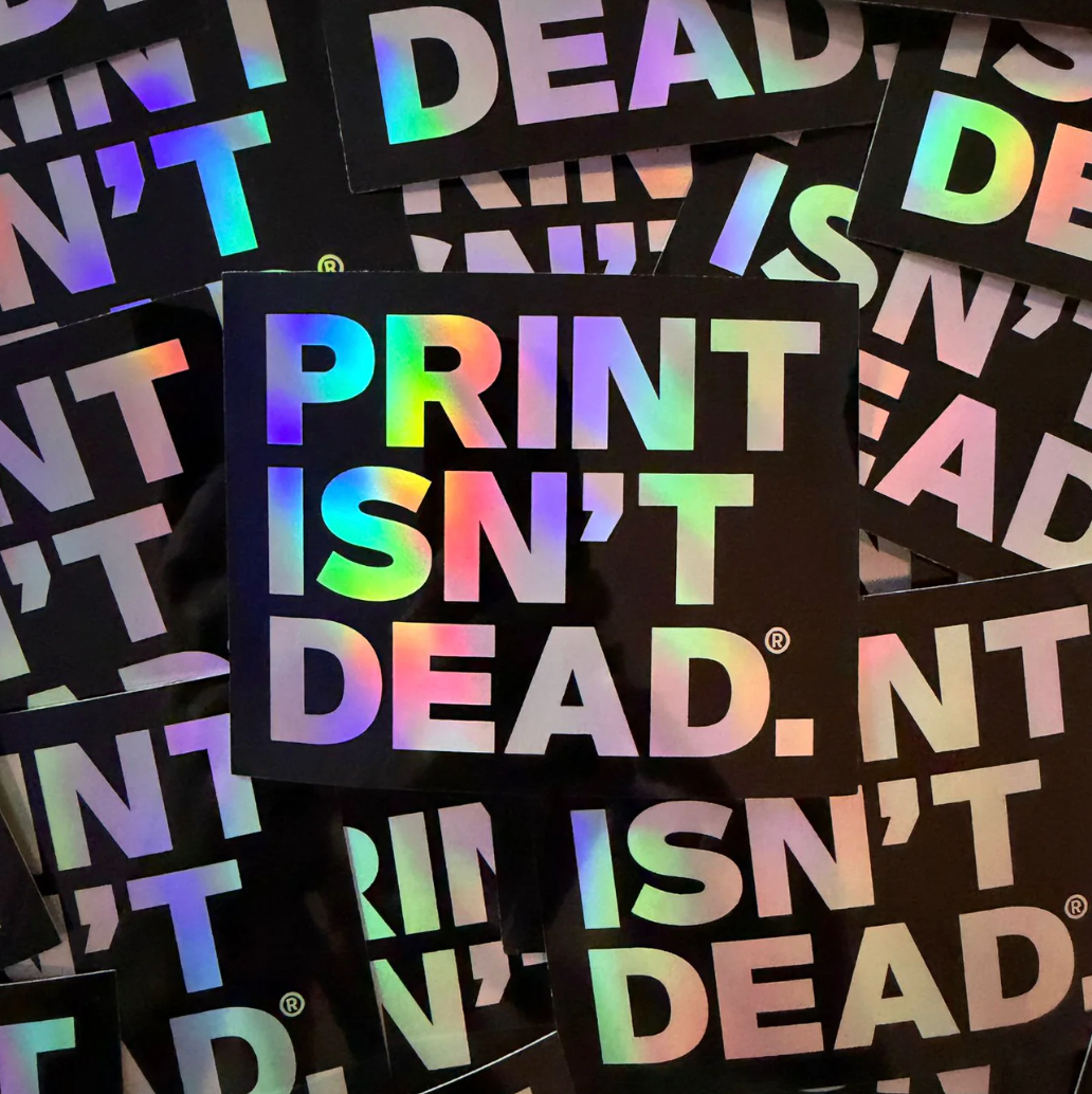 Posterzine® Mystery Bundle with FREE Print Isn't Dead® Sticker